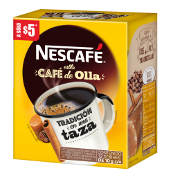 Café soluble Nescafé Café de Olla caja 12 sticks de 10 g c/u